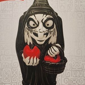 Geeki Tiki Gorgeous Disney EVIL WITCH Handpainted Collectors Mug 8inches Tall